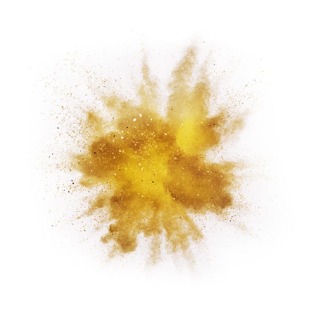 golden explosion
